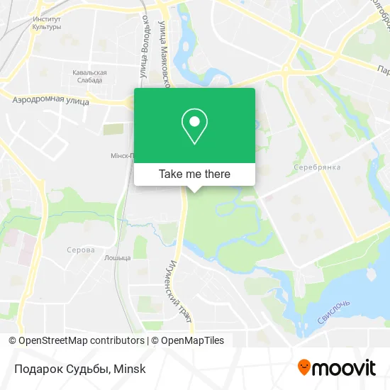 Подарок Судьбы map