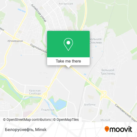 Белоруснефть map