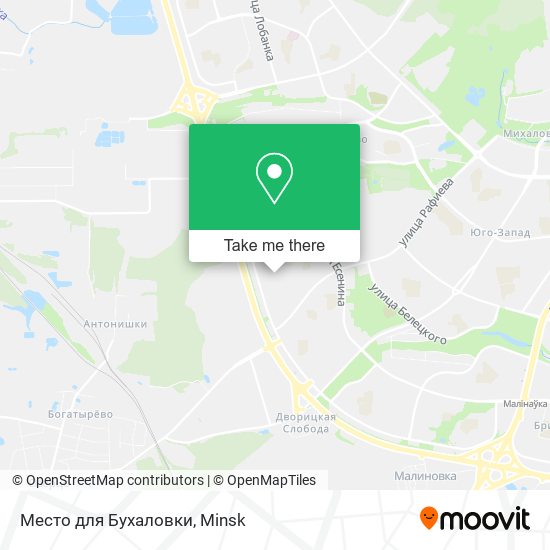 Место для Бухаловки map