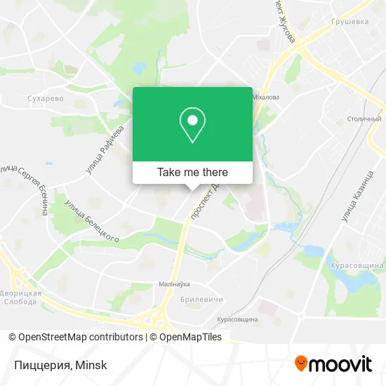 Пиццерия map