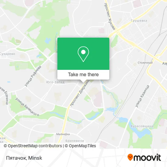 Пятачок map