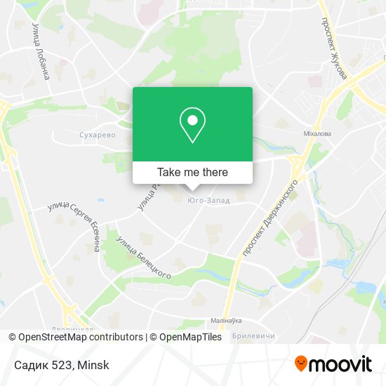 Садик 523 map