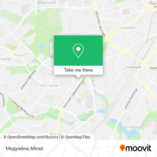 Медуэйна map