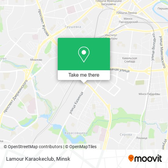 Lamour Karaokeclub map
