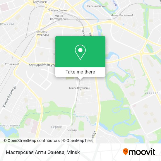 Мастерская Апти Эзиева map