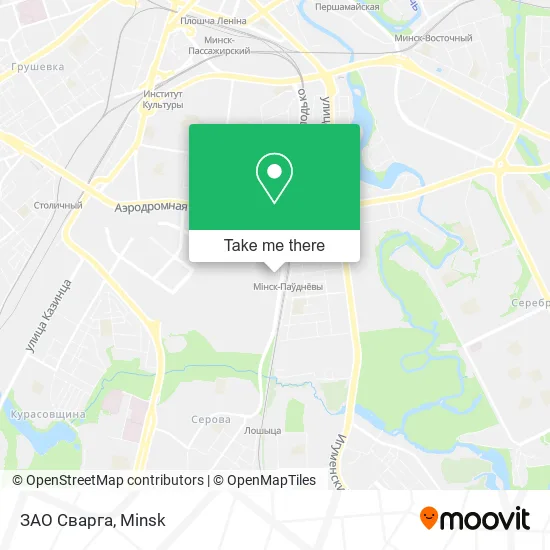 ЗАО Сварга map