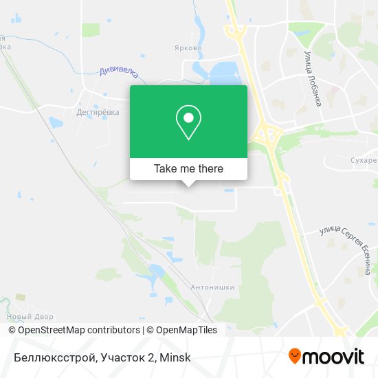 Беллюксстрой, Участок 2 map