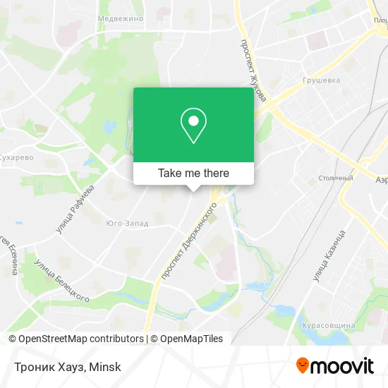 Троник Хауз map