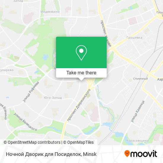 Ночной Дворик для Посиделок map