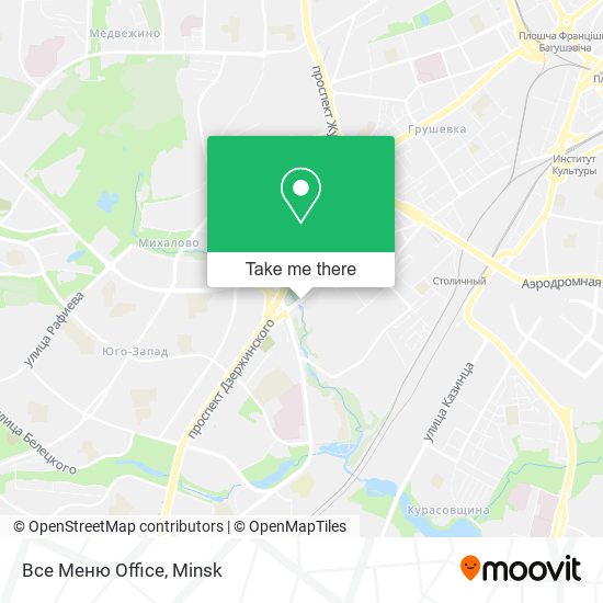Все Меню Office map