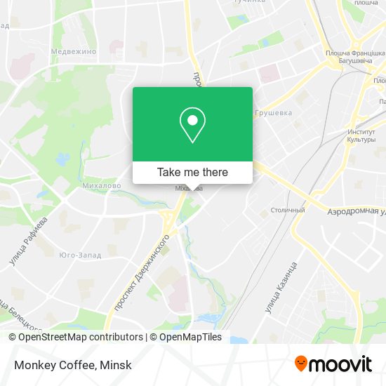 Monkey Coffee map