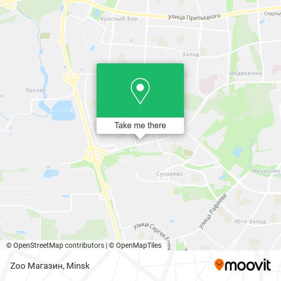 Zoo Магазин map