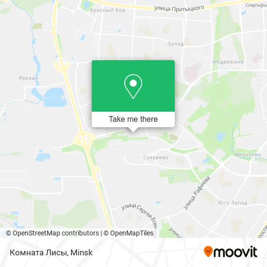 Комната Лисы map