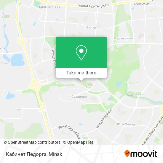 Кабинет Педорга map