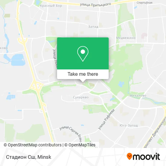 Стадион Сш map