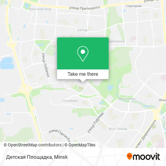 Детская Площадка map