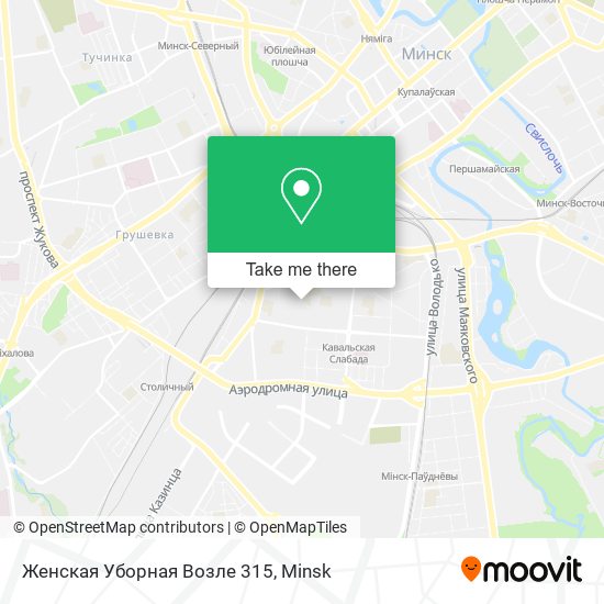 Женская Уборная Возле 315 map