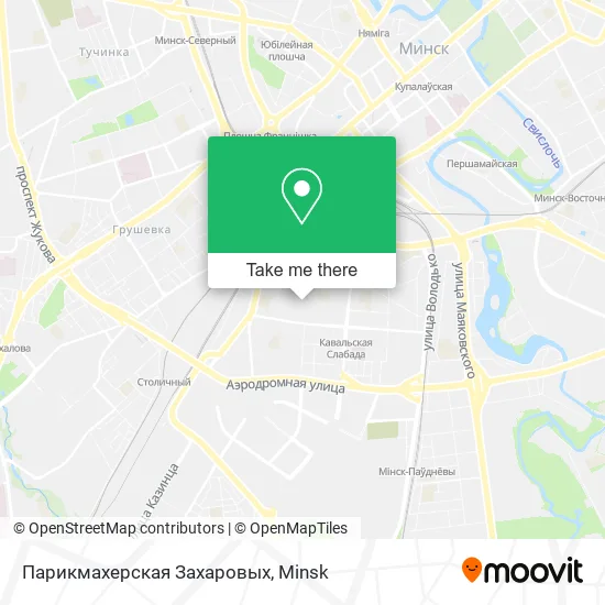 Парикмахерская Захаровых map