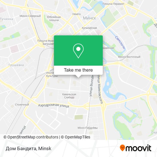 Дом Бандита map