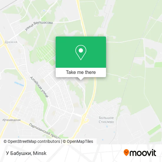 У Бабушки map