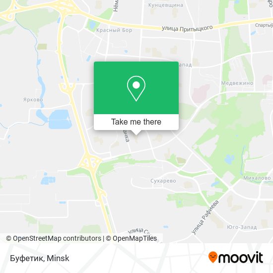 Буфетик map