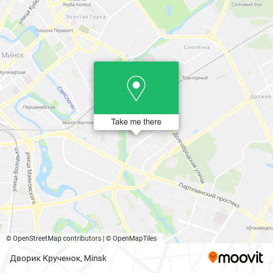 Дворик Крученок map