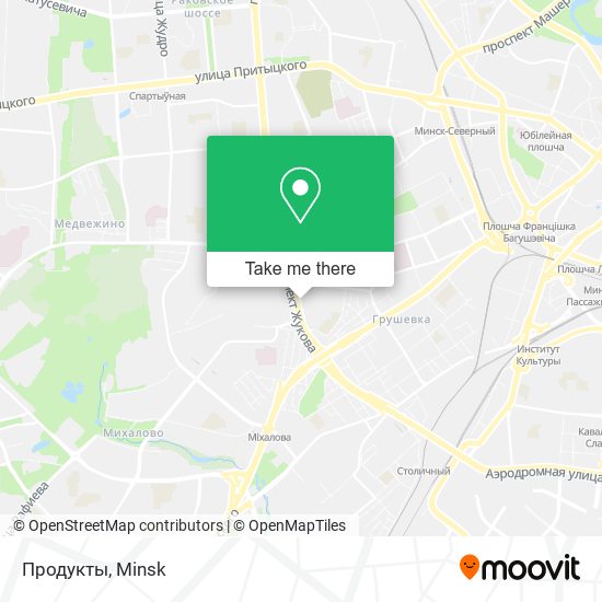 Продукты map