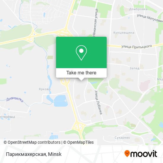 Парикмахерская map