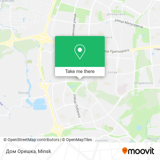 Дом Орешка map