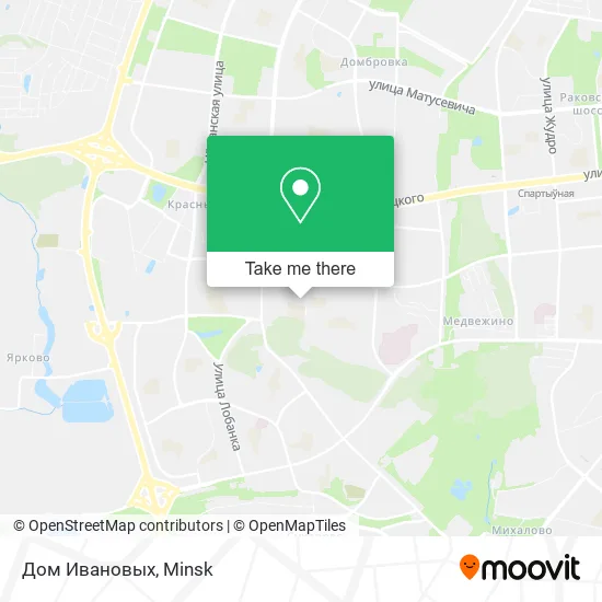 Дом Ивановых map