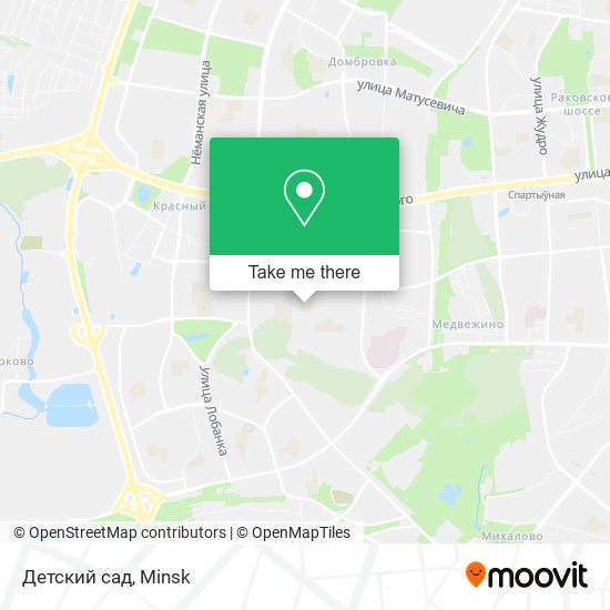 Детский сад map