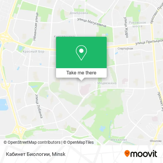 Кабинет Биологии map