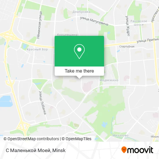 С Маленькой Моей map