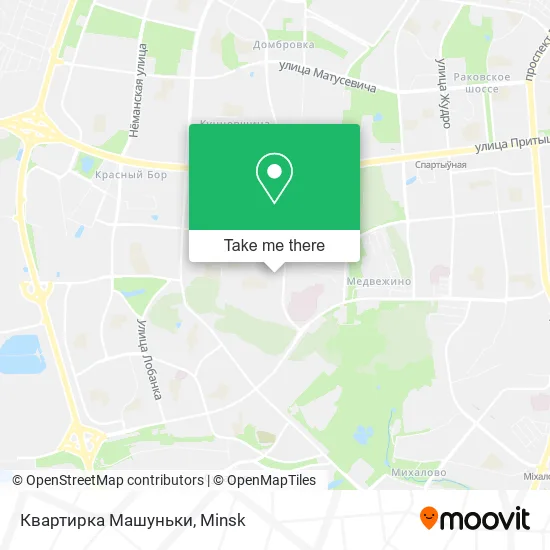 Квартирка Машуньки map