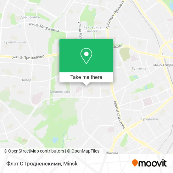 Флэт С Гродненскими map