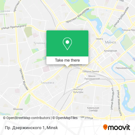 Пр. Дзержинского 1 map