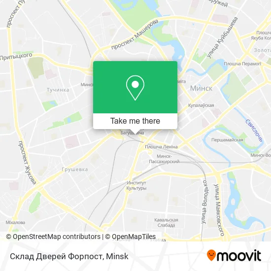 Склад Дверей Форпост map