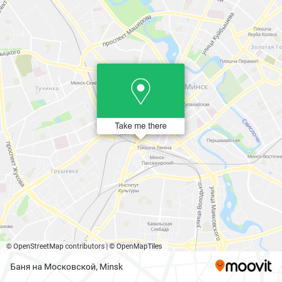 Баня на Московской map