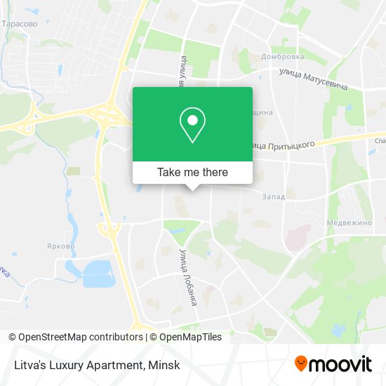 Litva's Luxury Apartment map