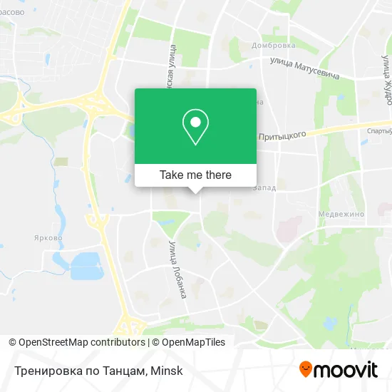 Тренировка по Танцам map