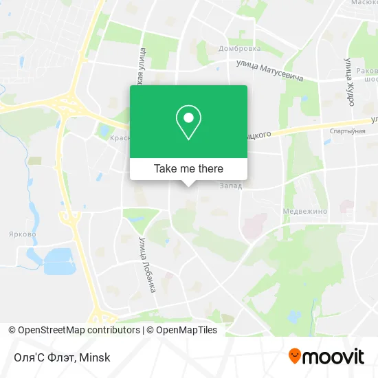 Оля'С Флэт map