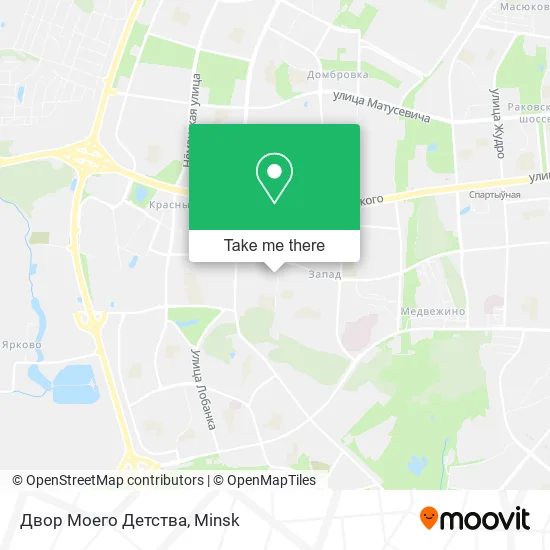 Двор Моего Детства map