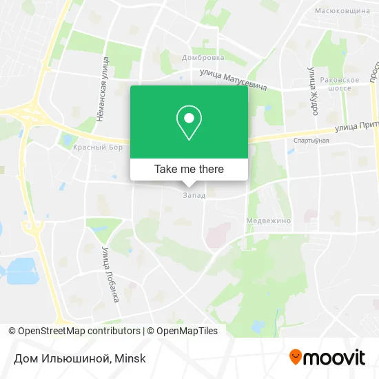 Дом Ильюшиной map