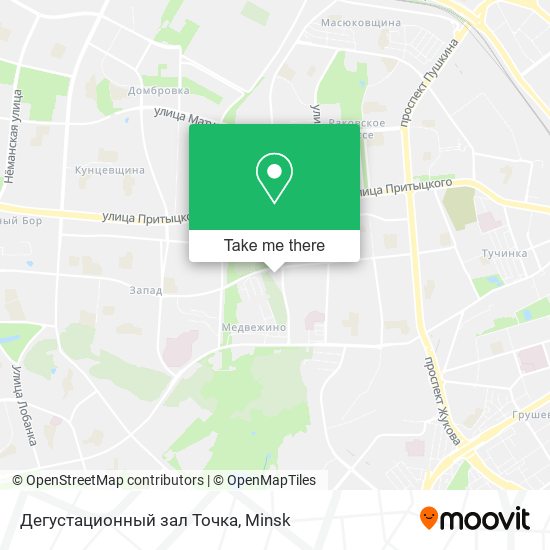 Дегустационный зал Точка map
