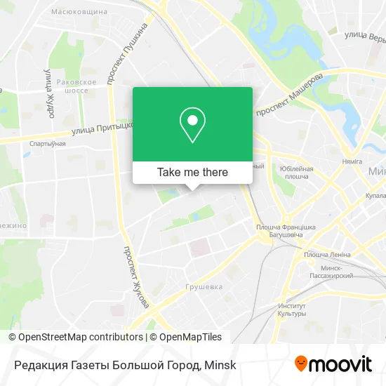 Редакция Газеты Большой Город map