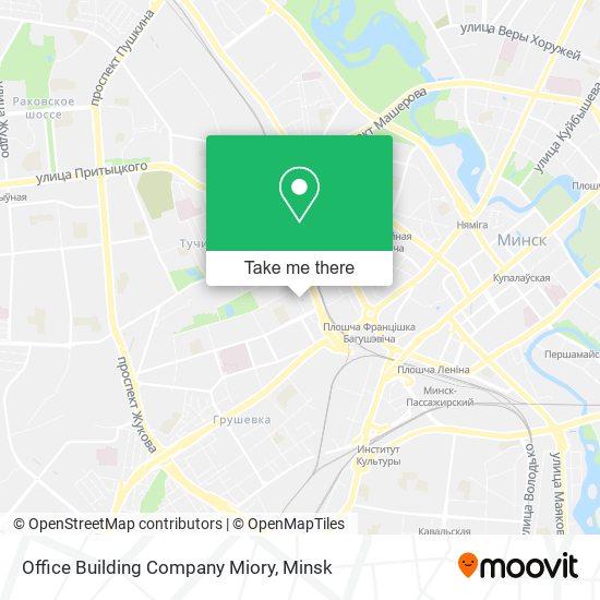 Office Building Company Miory map