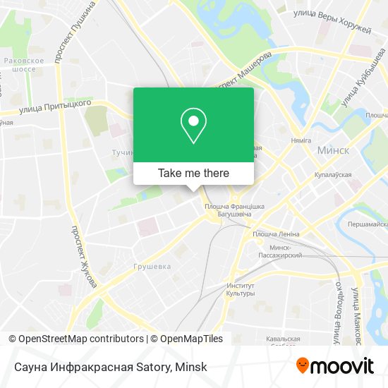Сауна Инфракрасная Satory map