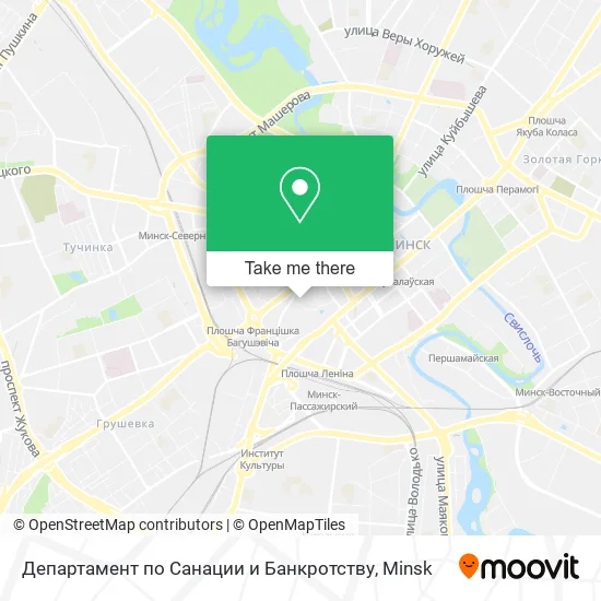 Департамент по Санации и Банкротству map