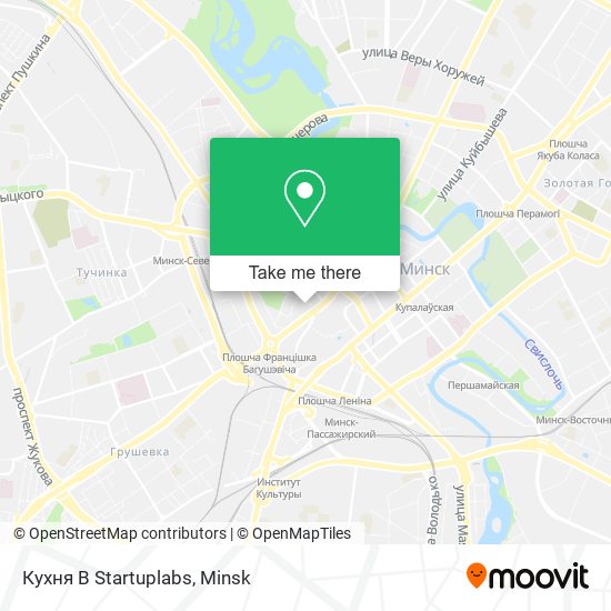 Кухня В Startuplabs map