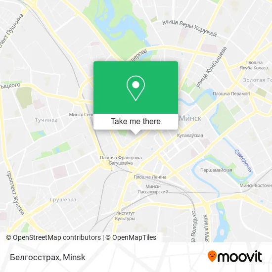 Белгосстрах map